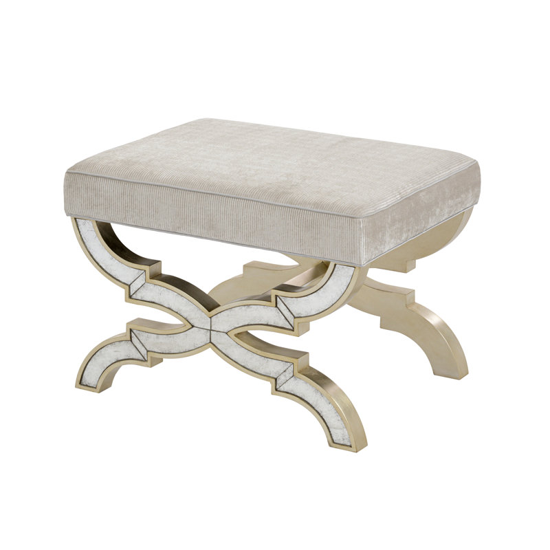 Trivi Upholstered Accent Stool