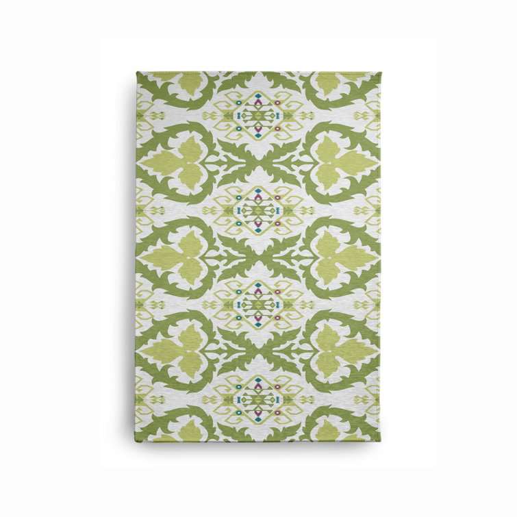 Chenille Ikat Indoor Rug