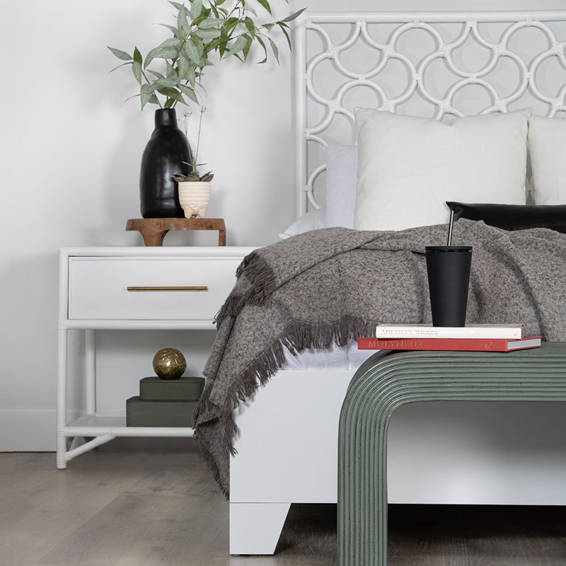 Mar Collection Headboard, Natural, Queen