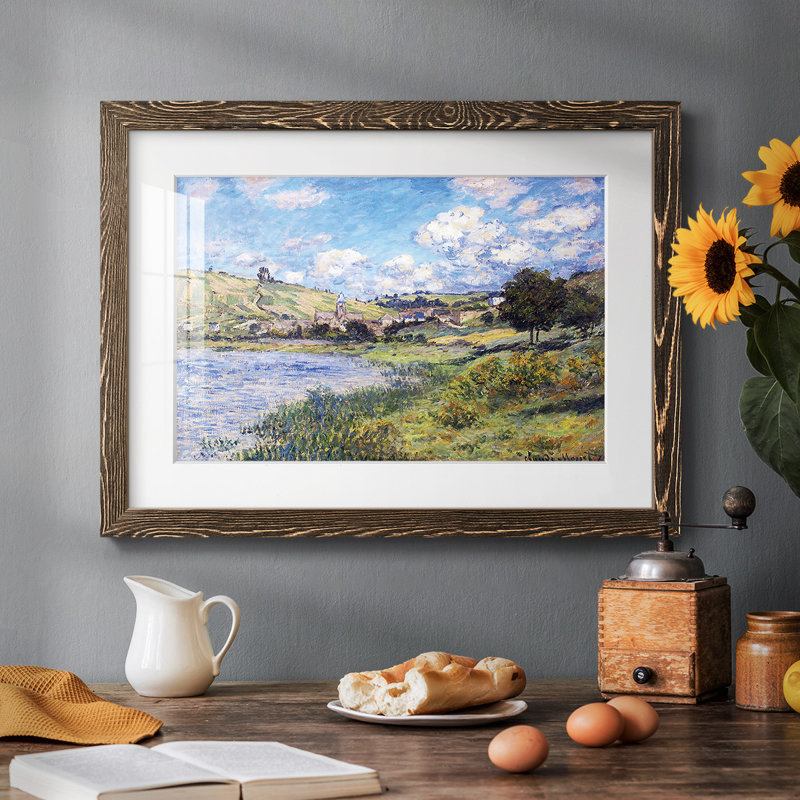 Vetheuil, Paysage, 1879, Noyer, H 28 po x l 42 po