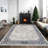 Monaco Series Abrstract Black/Gray/Ivory/Beige Area Rug-2054563901