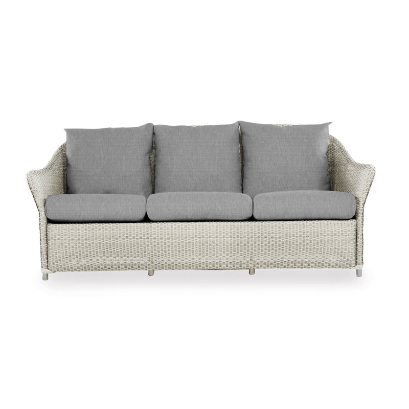 Weekend Retreat Outdoor 3 - Seat Patio Sofa, Callen Driftwood, Linen