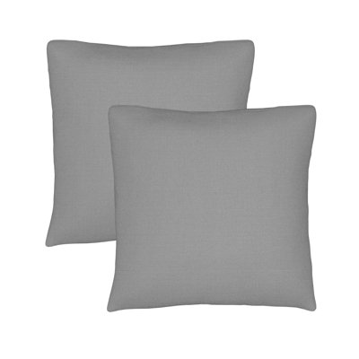 Pack of 2 Sunbrella® Outdoor Throw Pillows, Square Throw Pillows Inserts with Covers, Decorative Couch Pillows