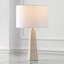 Lampe de table en travertin Charay