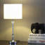 Lampe de table moderne 19,25 "en cristal torsadé Audrey