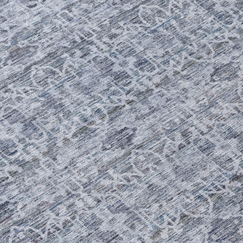 Machine Washable Indoor/Outdoor Colman ACN2152 Striped Rug, Rectangle 1'8" x 2'6"
