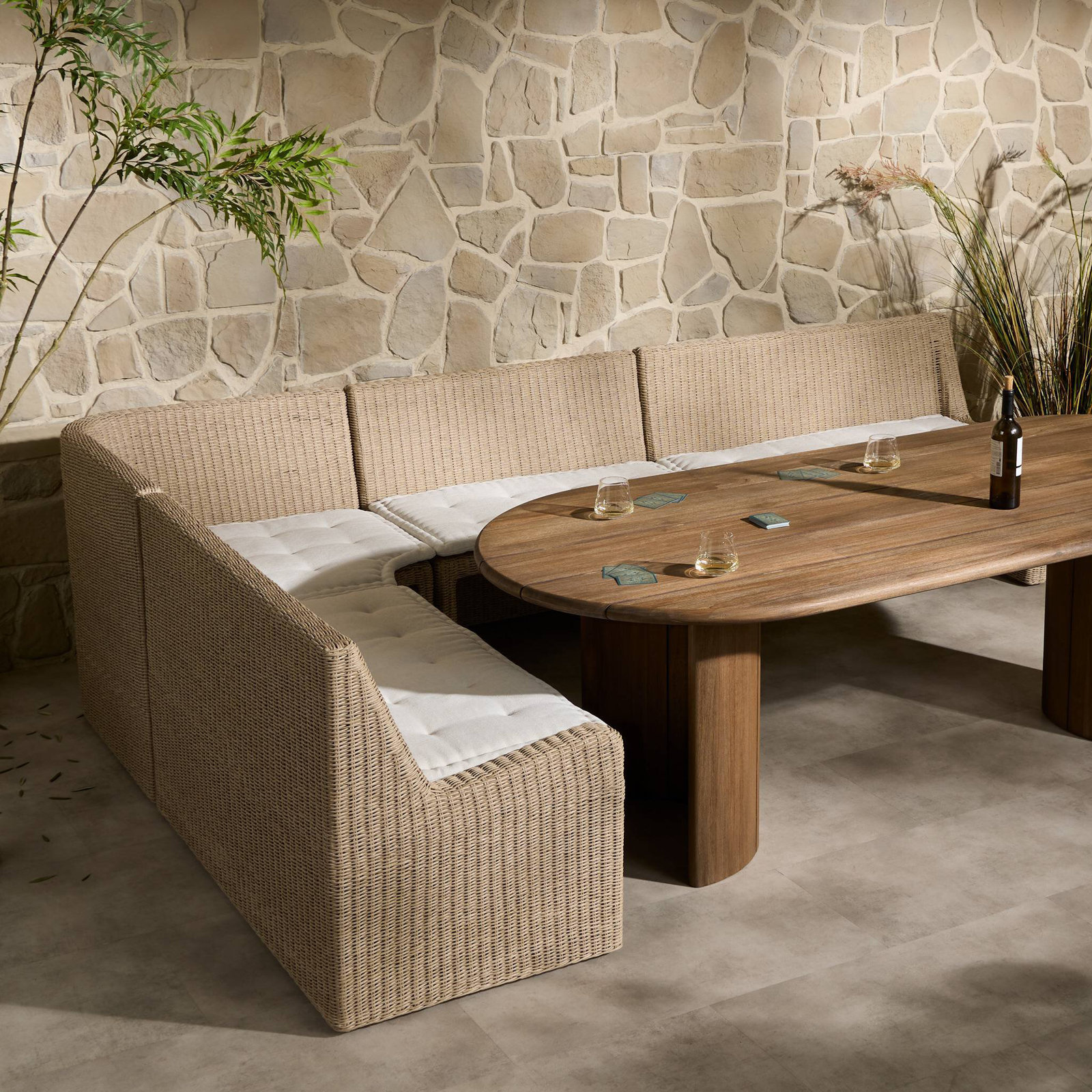 SENNA 34.25'' Outdoor Patio Sofa