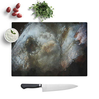 Tempered Glass Elephant Chopping Board