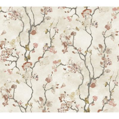 Floral Wallpaper Roll