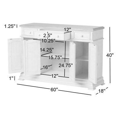 Courtdale 60'' Sideboard