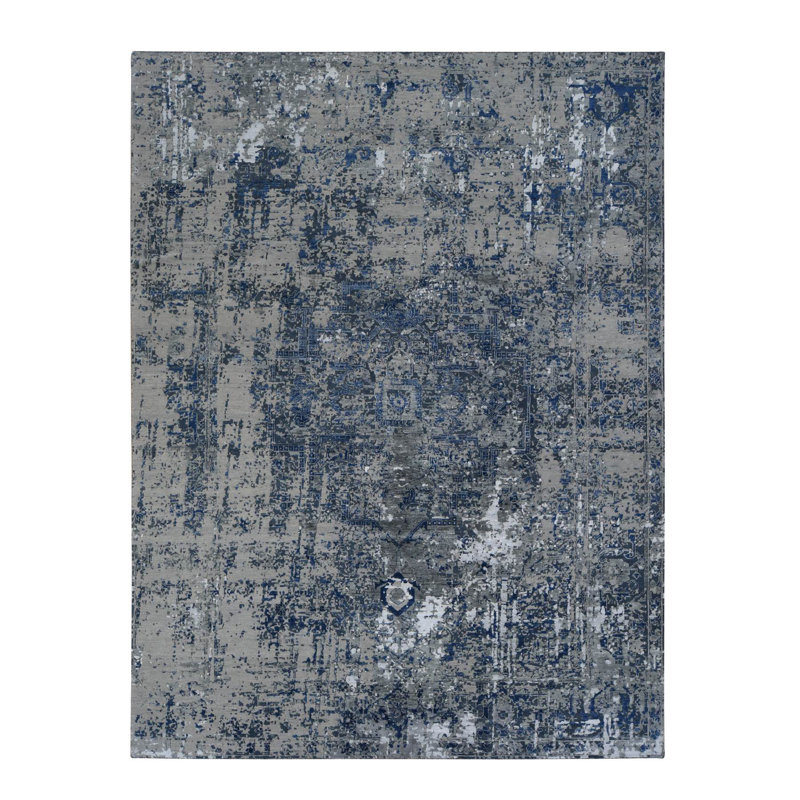 Bustamente One-of-a-Kind Rectangle 9' X 12' Area Rug