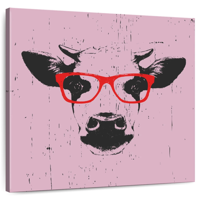Crowle Cool Cow, H 20 po x l 20 po