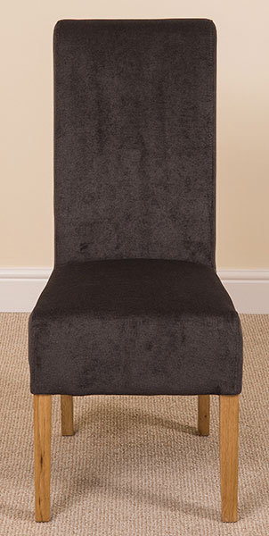 48cm H Upholstered Side Chair, Black