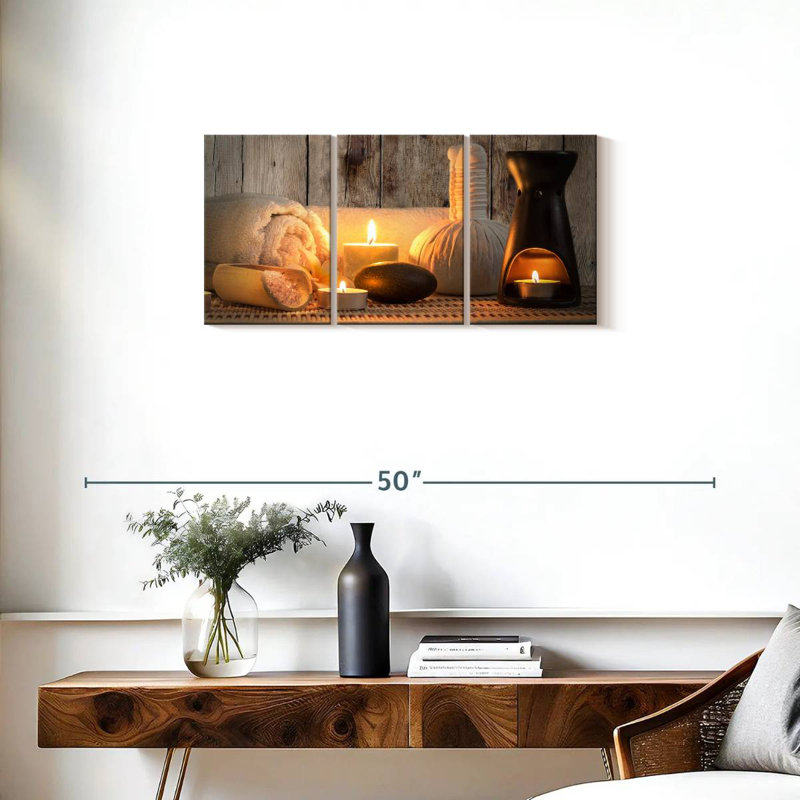 'Aromatherapy Spa, 15" H x 32" W