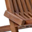 Chaise de détente en bois - Se plie facilement pour le rangement, pour un usage intérieur et extérieur élégant.