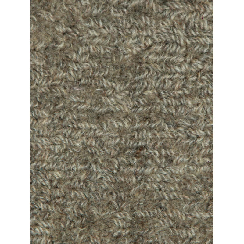 Vail Hand Loomed Wool Area Rug in Mocha, Rectangle 5' x 8'