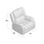 Fauteuil inclinable rembourré motorisé Hagar-1069156814-1069156811