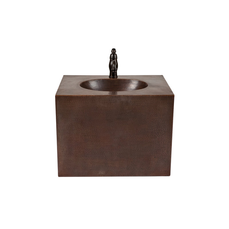 Neketa 24'' Single Bathroom Vanity with Metal Top