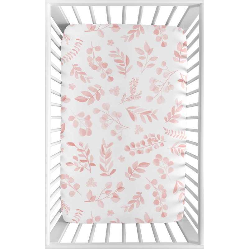 Drap-housse pour lit de bébé Botanical