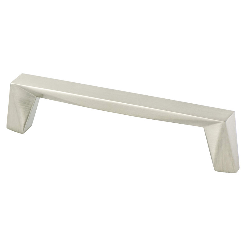 Poignée barre 5 1/16" au centre Swagger, Nickel brossé