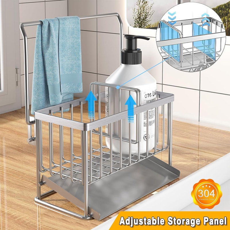 Porte-éponge en acier inoxydable