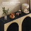 Buffet courbé 55 po Designer-2064230450
