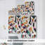 ABSTRACT Series LXV III - Toile tendue avec châssis de qualité supérieure - Prêt à être accroché-108955864