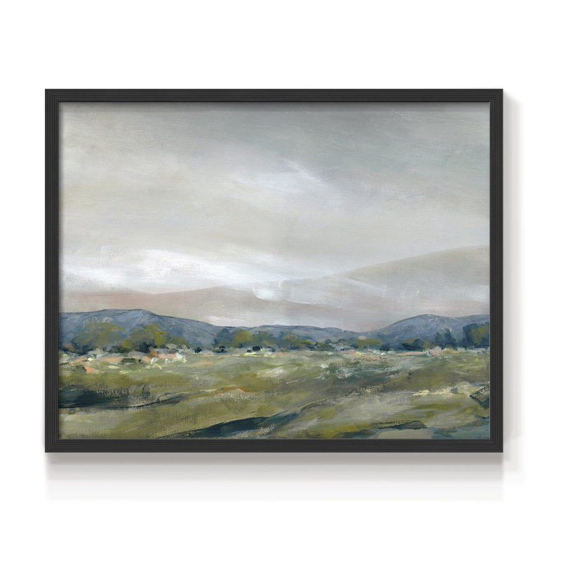 The Spring Coulee -Framed Print - Restickable, H 8 po x l 10 po, Noir, noir, noir, noir