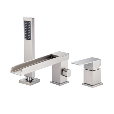 1 Handle Wall Waterfall Faucet with Diverter