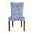 19'' H Tufted Cotton Upholstered Side Chair-1945975913