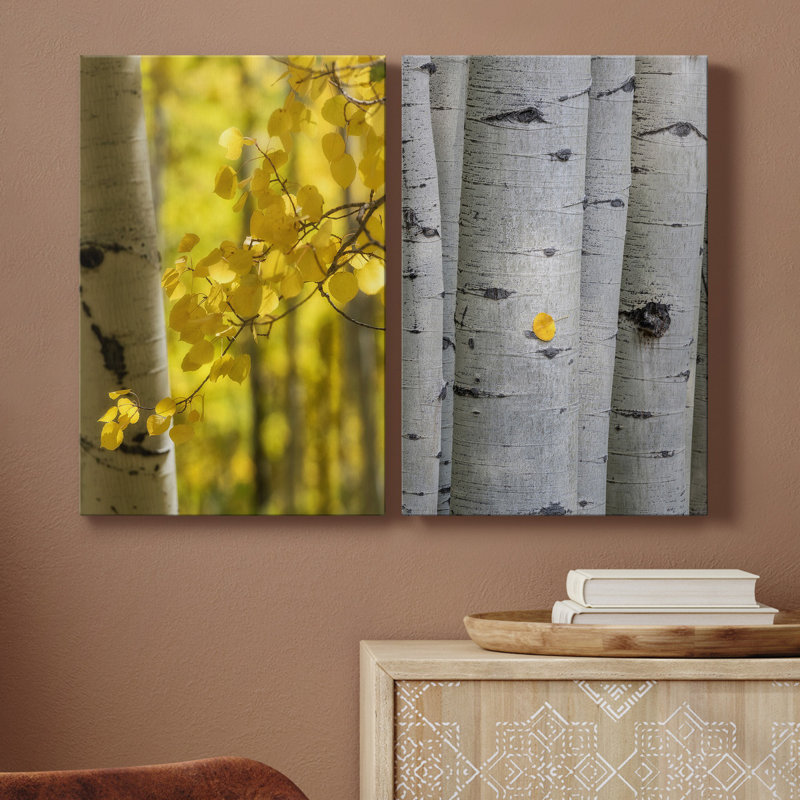 Aspen met en valeur la toile tendue de qualité supérieure - prête à être accrochée, H 18 po x l 24 po x P 1 po