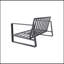 Canapé double + table basse rectangulaire, coussins gris clair-1751074559