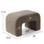Banc 29 po avec cascade rembourrée-1262476644