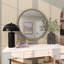 Miroir mural en métal avec détails en perles-72058570