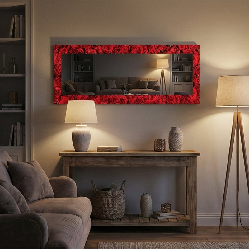 Gevonte Solid Wood Mirror