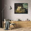 «Two Rabbits» par David De Coninck - Art mural sur toile tendue avec châssis-2102446177