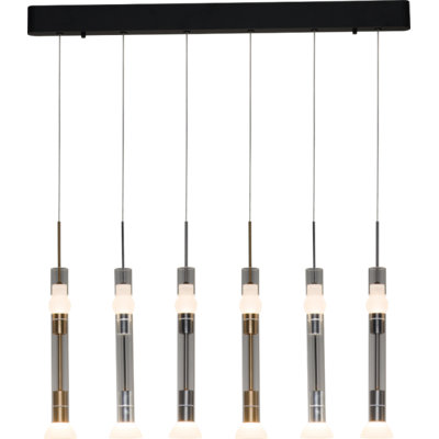 Freytiz 6 - Light LED Cylinder Pendant
