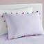 Ensembles de literie lavande, édredon en polyester et style de chambre d'enfant