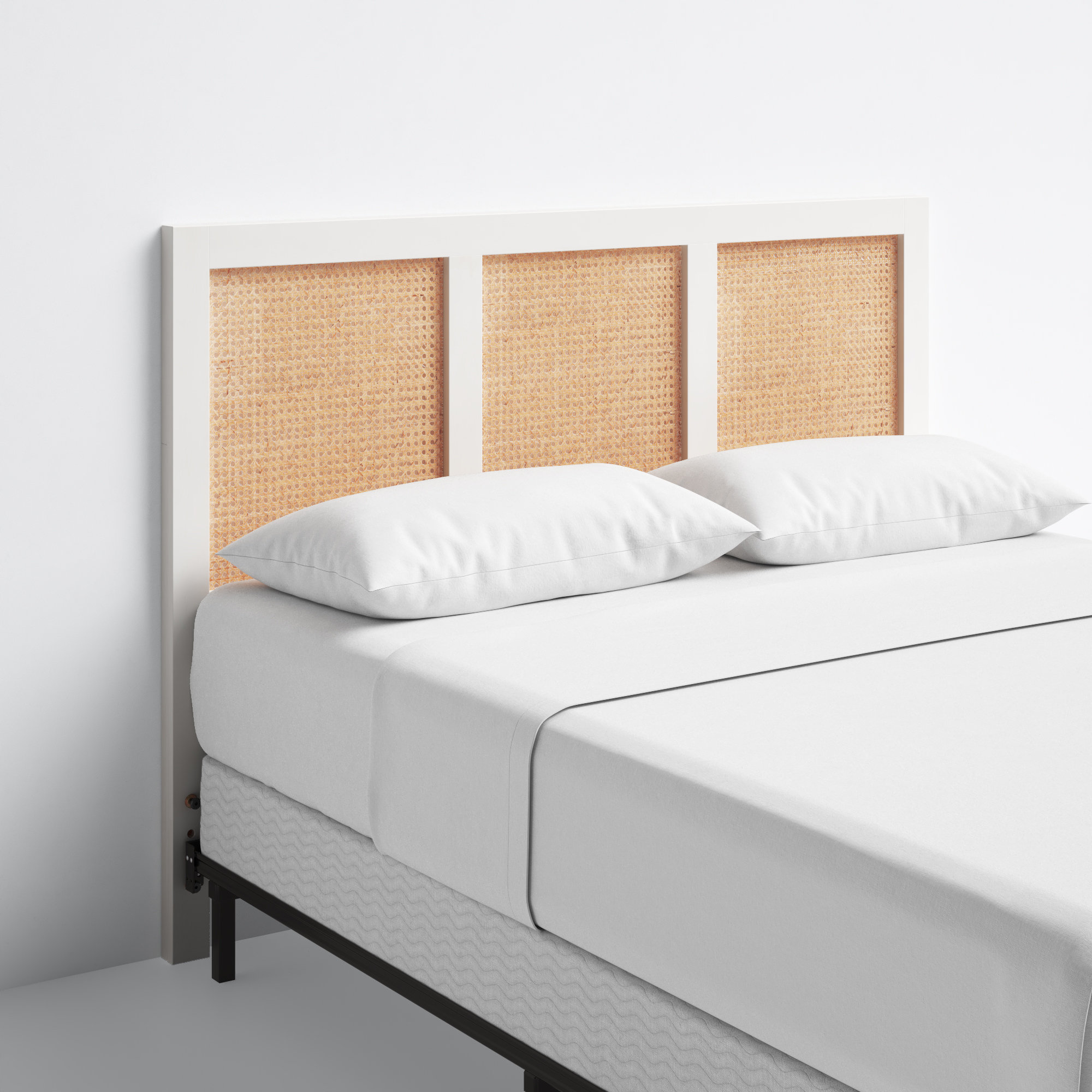 Tahoe Solid Wood Headboard, Full, White