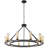 10-light Wagon Wheel Chandelier