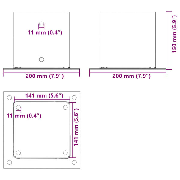 Product Dimensions