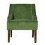 Daryann Savoy Swoop Upholstered Velvet Armchair-159148285-159148470