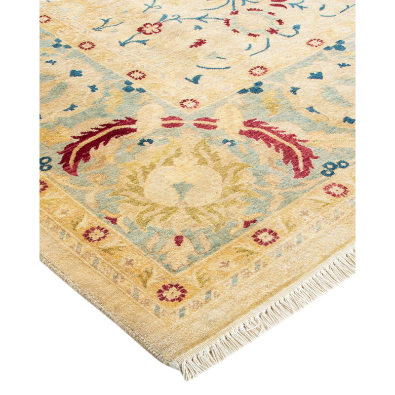 Classic One-of-a-Kind 6' 1" X 9' 3" Hand Knotted Area Rug