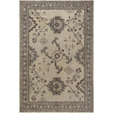 Vintage One-of-a-Kind Rectangle 5' X 7'5" Hand Knotted Area Rug