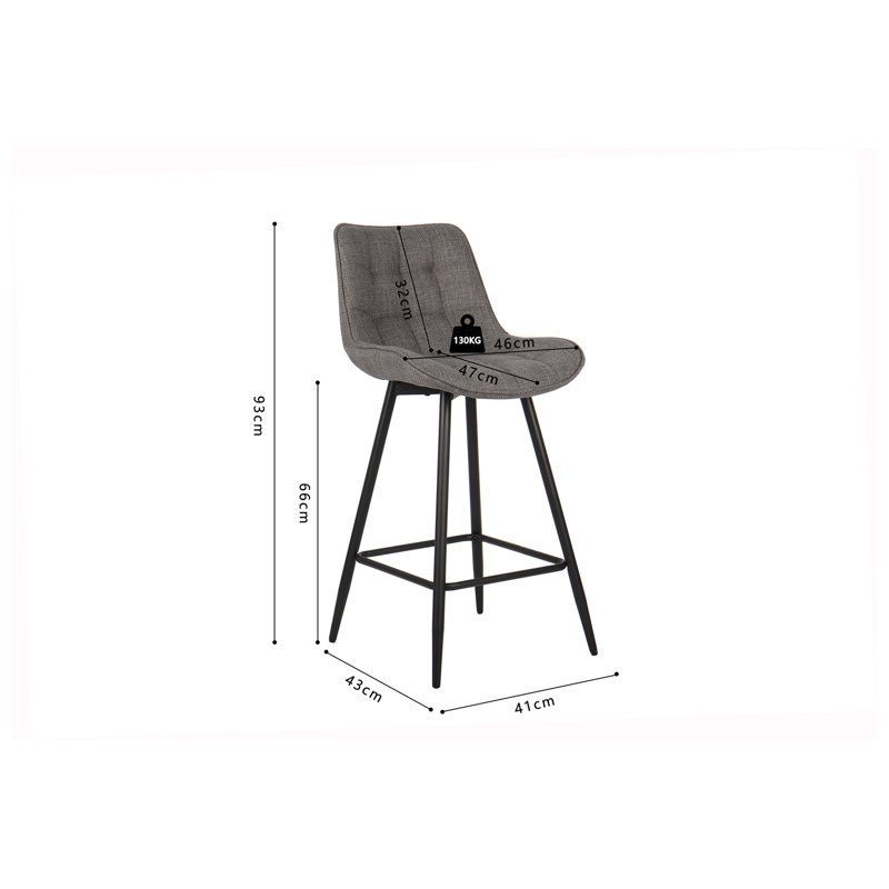 Counterchair Tharon, Light Grey