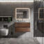 Meuble-lavabo simple 30 po avec trop-plein en céramique avec trop-plein Derrance, pré-assemblé-2075475024-2025746527