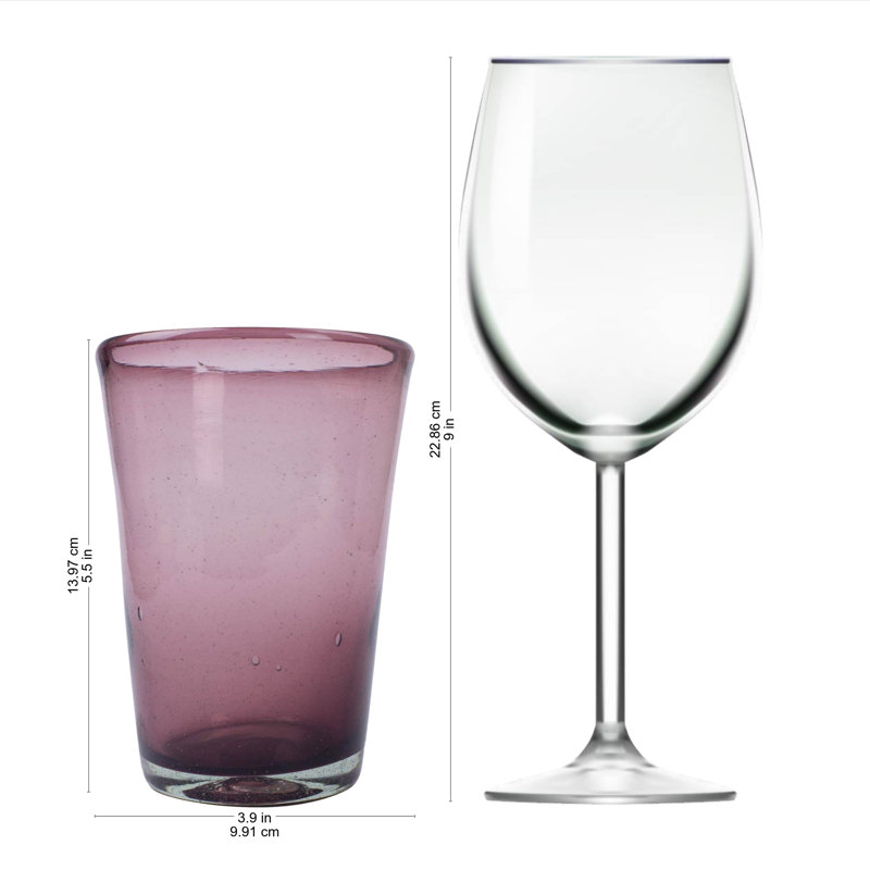 Spindler Amethyst Tall 15 oz. Verre à boire