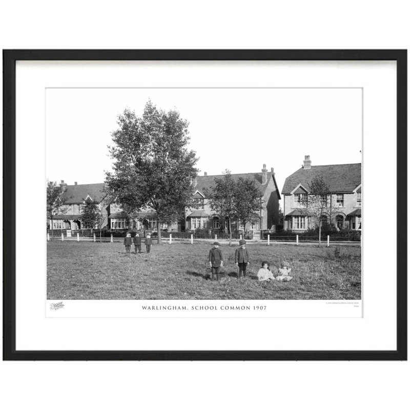 Warlingham, School Common 1907 by Francis Frith - Single Picture Frame Print, 60cm H x 80cm W x 2.3cm D