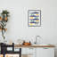 Poisson, citron, olives, estampe numérique, design par Bex Morley Design-117383653-117383651