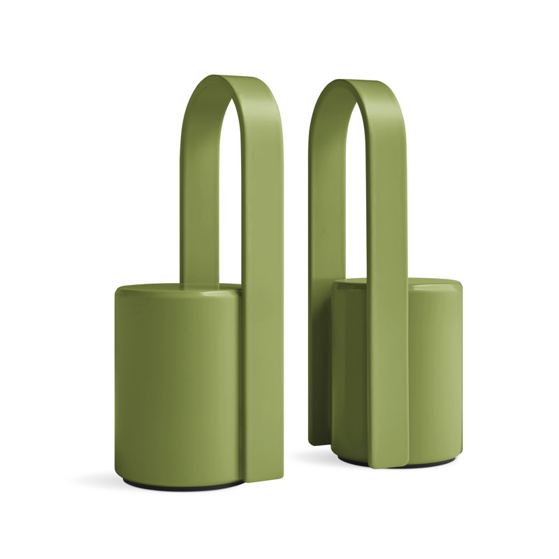 Kettle Modern & Contemporary Metal Bookends, Grasshopper